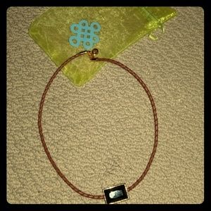 Lulu Avenue leather necklace